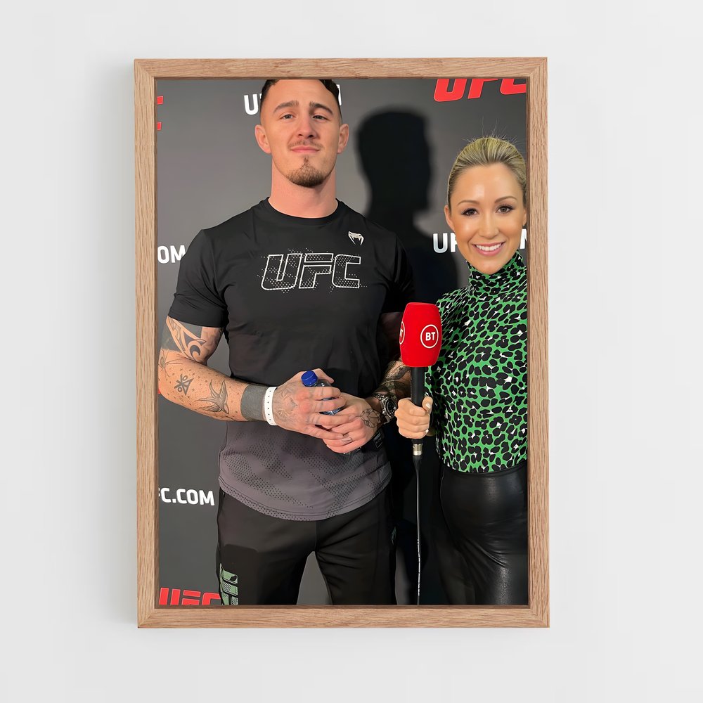 Poster Tom Aspinall: Power Play – affiche MMA (vue 4)